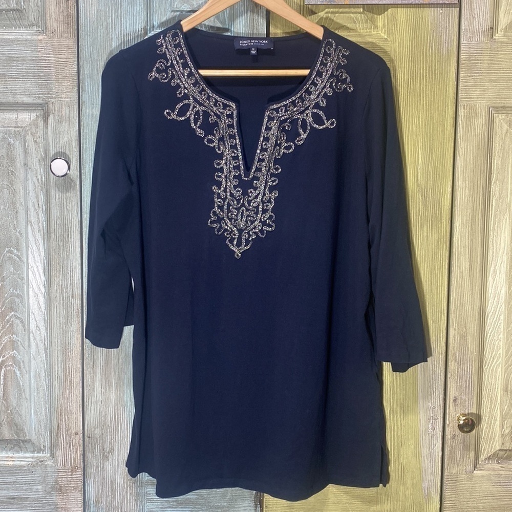 𝅺jones New York 1X Tunic Top​